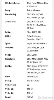 Odlehčené dětské kolo Rock Machine Catherine - 9