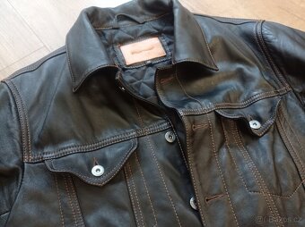 Kožená bunda z jehnětiny - M - jako nová - 9