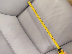 Kožené křeslo/sedačka pro jednu osobu - 9