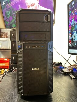 Herní ryzen 5 2400G, 16GB DDR4, SSD,HDD, RX 470 4GB Win 11 - 9
