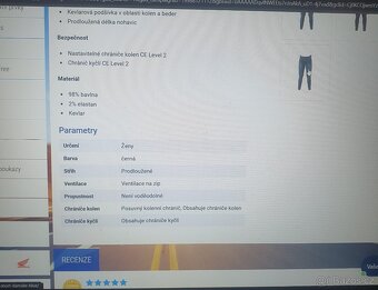 Motorkářské kalhoty - 9