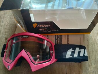 Přilba, boty , brýle motokros - 9