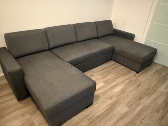 Sedací souprava - rozkládací s úložným prostorem - 9