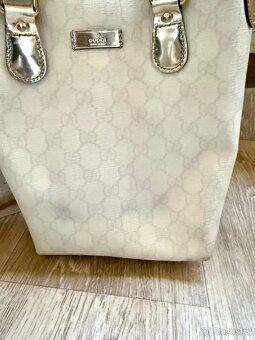 Gucci bílá kabelka, originál - 9