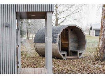 Finská sudová sauna 3m Premium - 9