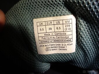 Boty Jack Wolfskin vel.39 - 9