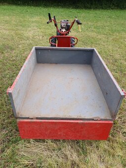 Kultivátor Mountfield MS 07 s vozíkem a sekačkami - 9
