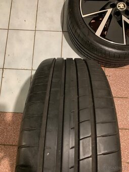 Alu kola Škoda KAMIQ/SCALA R18 5X100 LETNÍ PNEU 215/45 R18 - 9