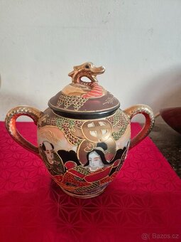 Japonský čajový dračí servis - Satsuma - 9