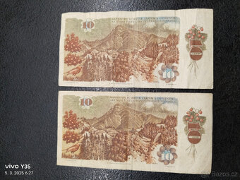 Bankovky Československo 1985 - 1988 - 9