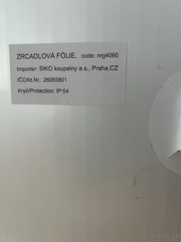 Zrcadlo s osvětlením Keramia Pro 50x80 cm bílá PROZRCK50IP - 9