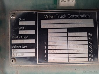 Volvo FH 500 Euro 6 2016 lesovuz 6x4 - 9