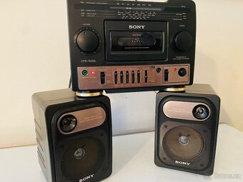 Radiomagnetofon Sony CFS-1030l, 90.léta - 9