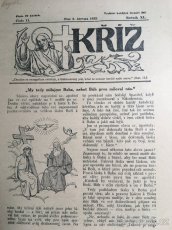 Staré časopisy a noviny - Ráj, Rozsevač, Maria, Kříž - 9