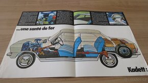 Prospekty Opel Vauxhall GM 60.-90. léta. - 9