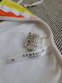 Dámské pruhované plavky zn. Seafolly, vel. S - 9