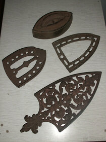 Staré litinové žehličky - 9