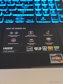 Herní notebook ASUS TUF Gaming A15 - 9