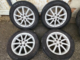 15"letní alu sada 5x100 origo Fabia 3 Rapid Roomster Ibiza - 9