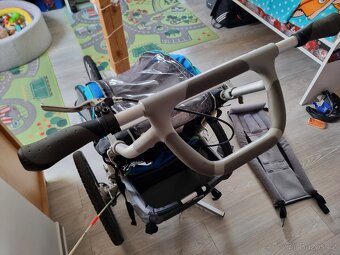 Thule Chariot CX - modrý - na kolo, běhání + miminkovník - 9
