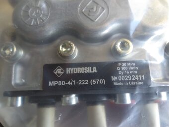 Hydraulický rozvádzač R80-4/1-222 - 9