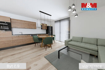 Prodej bytu 3+kk, 72.8 m², Žleby - 9