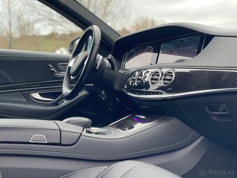 Mercedes S 350d, koupeno nové v ČR, 162 tkm, servis MB, DPH - 9