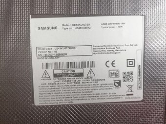 Samsung UE43KU6072 Smart TV 43" - 9