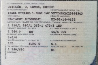 Citroën Xsara Picasso 1,6 HDi - 9