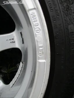 ALU kola PEUGEOT 6X16 ET22 s pneu 195/45/16 - 9