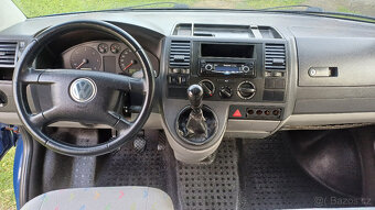 VW T5 Transporter 1.9 TDI 77KW 6 MÍST Koupené ČR Spolehlivé - 9