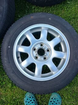 Letní alu kola Audi 5x112 – sada 5 kusů, 1 úplně nová - 9