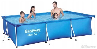 Bazén Bestway Steel Pro 3x2m, včetně skimmeru - 9