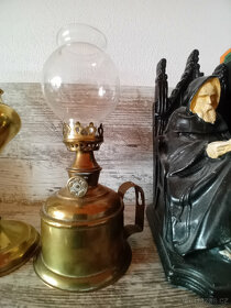 Prodám - staré petrolejové lampy zn. PIGEON, GORDON - 9
