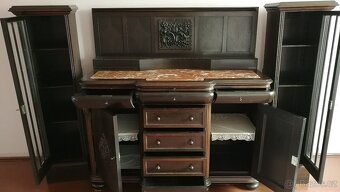 Starožitná komoda (sekretář) - 9