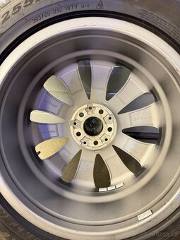 Alu Mercedes R19 255/50 GLE W167 originální zimní sada - 9