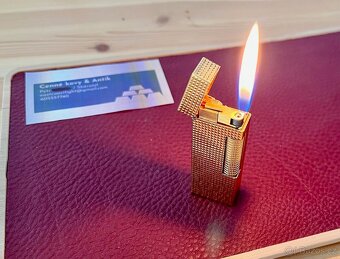 Dunhill Rollagas Zapalovač 60' léta, Diamond Cut - 9