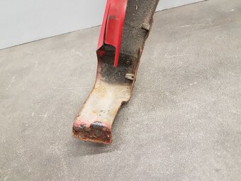 Přední blatníky Fabia I, červené 8180 + kapota a maska - 9
