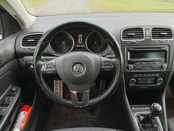VW Golf 6 combi 2,0 103 kw 1.majitel z Německa serviska - 9