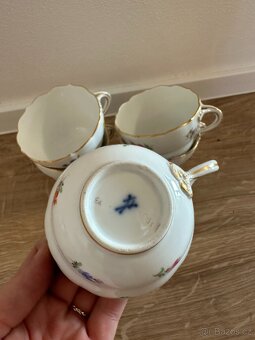 Rozsáhlá souprava Míšeňský porcelán / Meissen - 9