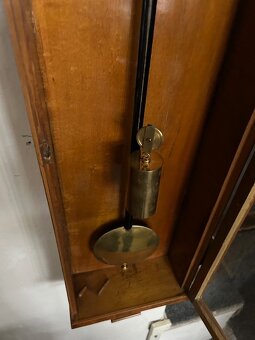 Hodiny biedermeier originál - dachle. - 9