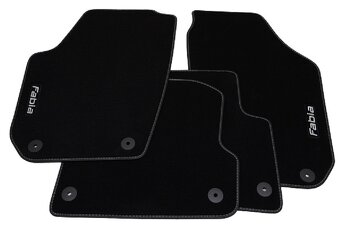 Luxusní celoroční Autokoberce ŠKODA RS - podklad hrubá guma - 9