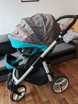 Kočárek bebetto vulcano+autosedačka cybex - 9