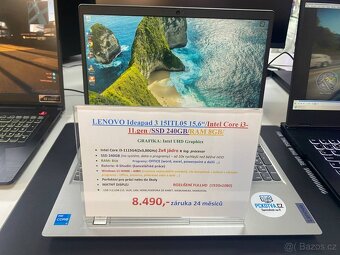 LENOVO Ideapad 3 15ITL05 15,6“/Intel Core i3-11.gen /SSD 240 - 9