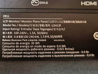 Dell UltraSharp U2413f, Full HD, IPS, PIP, pivot, USB - 9