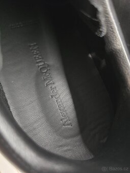 Alexander MCQUEEN - Kožené tenisky  /  Boty - Nové - 9