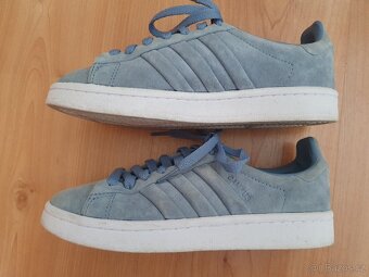 Šedomodré Adidas campus 36,5 tenisky boty - 9