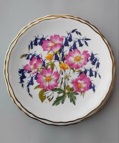 Vynikající sada anglických porcelánových talířů Royal Albert - 9