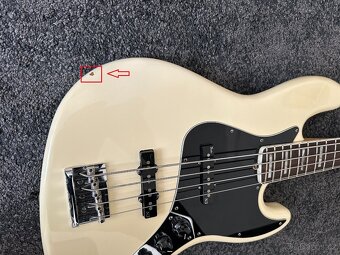 Originál baskytara Fender American Deluxe Jazz Bass RW OWT - 9