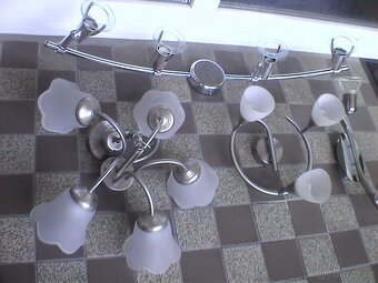 4x LUSTR   4x SVÍTIDLA - 9